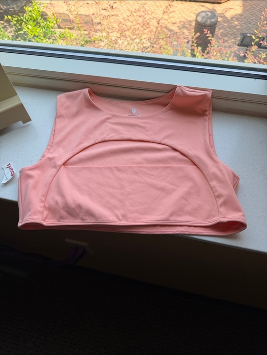 FP Movement by Free People Tops - FP Movement by Free People Peach Cropped Athletic Tank